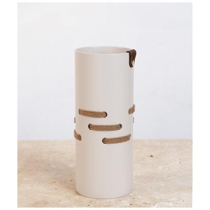 Vase 2019 ajouré en métal Saint Ange